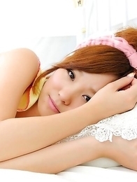 Ichika Nishimura is the cuttest doll in yellow pyjamas